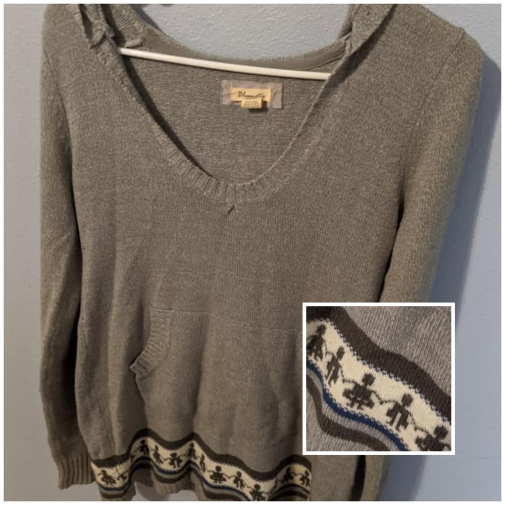 Bluenotes Knitted Hoodie -Women's medium